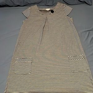 Cute striped buttoned dress